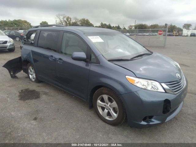 TOYOTA SIENNA 2017 5tdkz3dc1hs887413