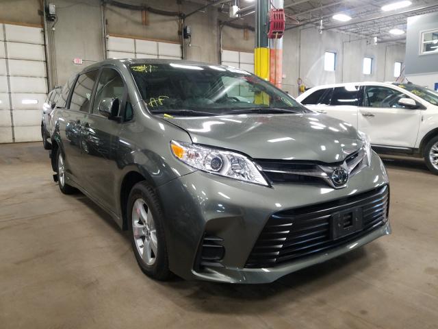 TOYOTA SIENNA LE 2020 5tdkz3dc1ls022868