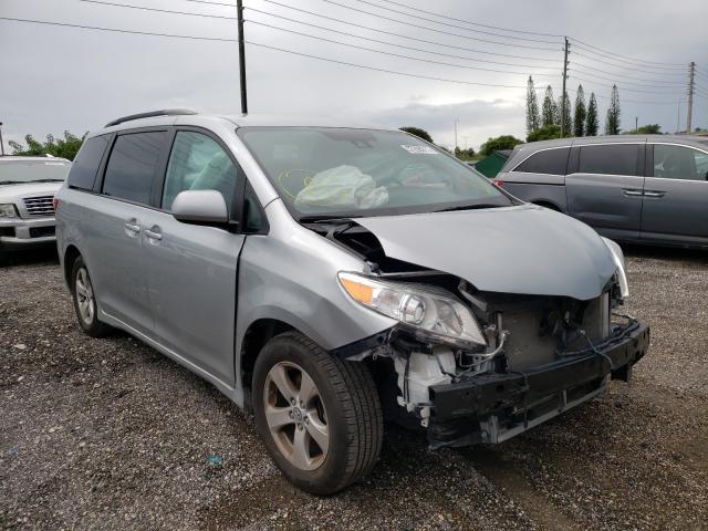 TOYOTA SIENNA LE 2020 5tdkz3dc1ls027634