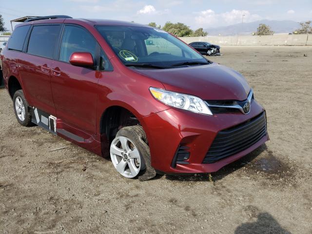 TOYOTA SIENNA LE 2020 5tdkz3dc1ls062609