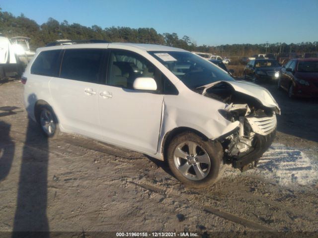 TOYOTA SIENNA 2017 5tdkz3dc2hs777714