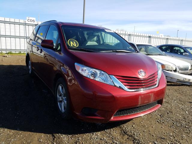 TOYOTA SIENNA LE 2017 5tdkz3dc2hs838866