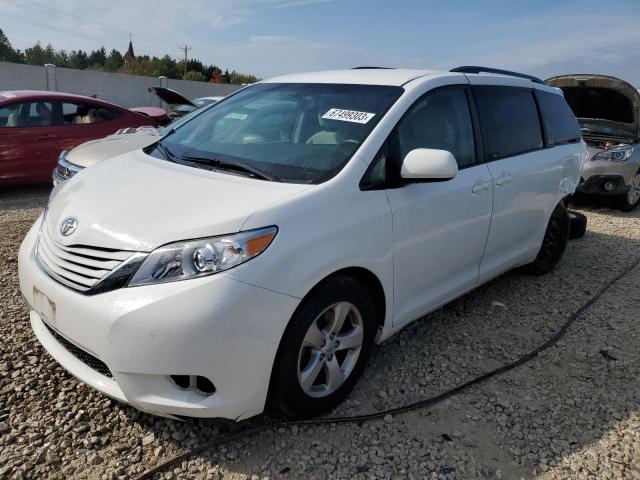 TOYOTA SIENNA LE 2017 5tdkz3dc2hs867607