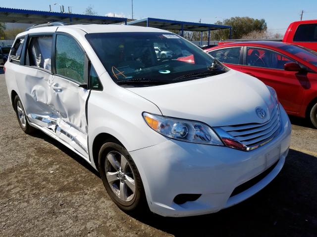 TOYOTA SIENNA LE 2017 5tdkz3dc2hs870703