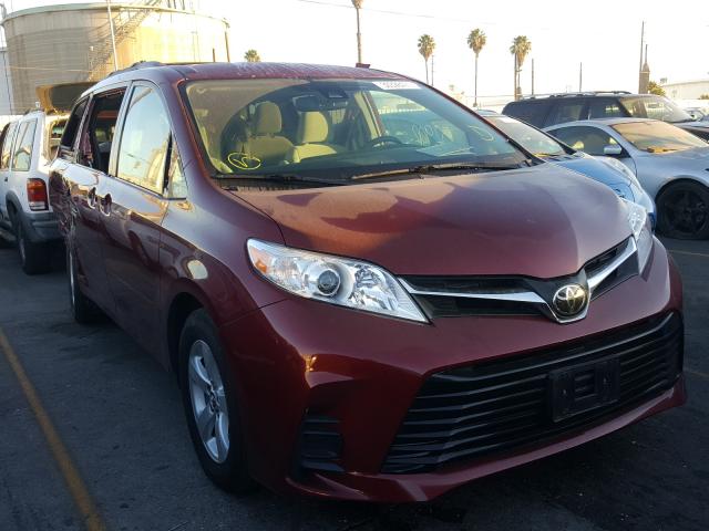 TOYOTA SIENNA LE 2018 5tdkz3dc2js908467