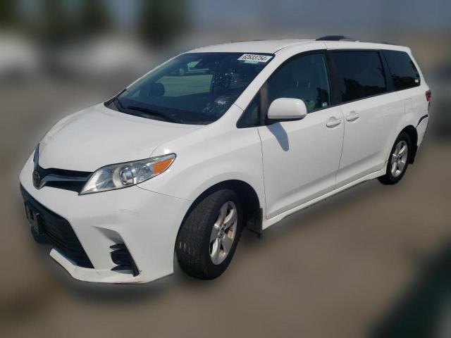 TOYOTA SIENNA LE 2020 5tdkz3dc2ls052218