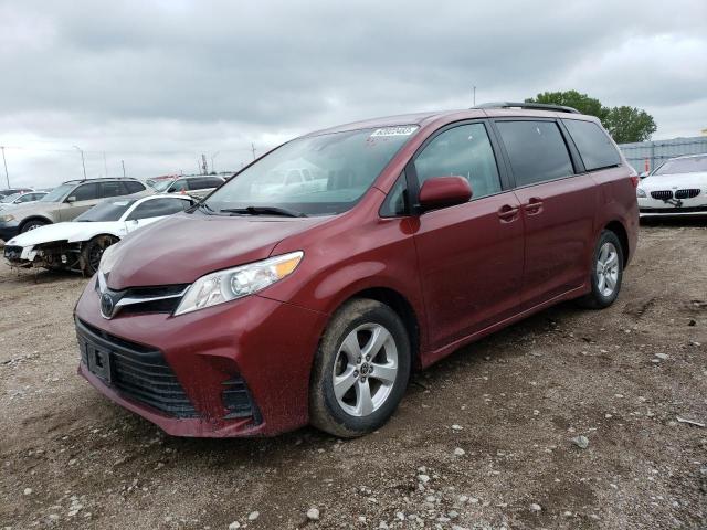 TOYOTA SIENNA LE 2020 5tdkz3dc2ls083291