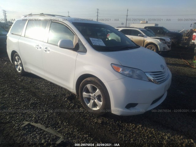 TOYOTA SIENNA 2017 5tdkz3dc3hs781769