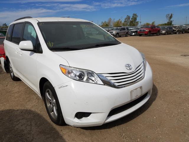 TOYOTA SIENNA LE 2017 5tdkz3dc3hs817038