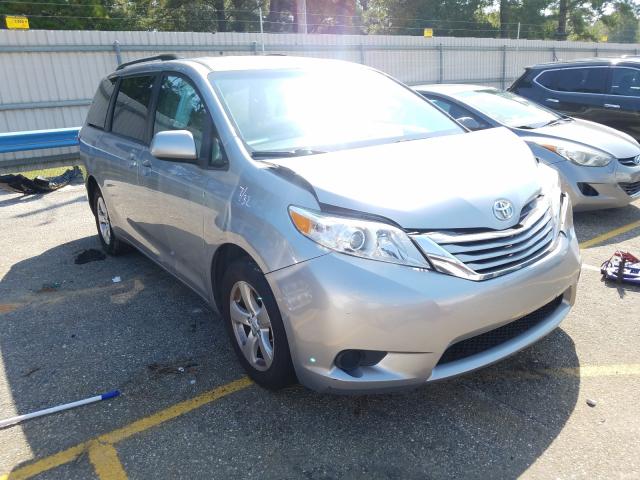 TOYOTA SIENNA LE 2017 5tdkz3dc3hs820666