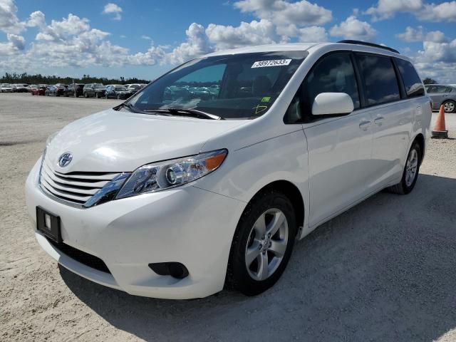 TOYOTA SIENNA LE 2017 5tdkz3dc3hs833224