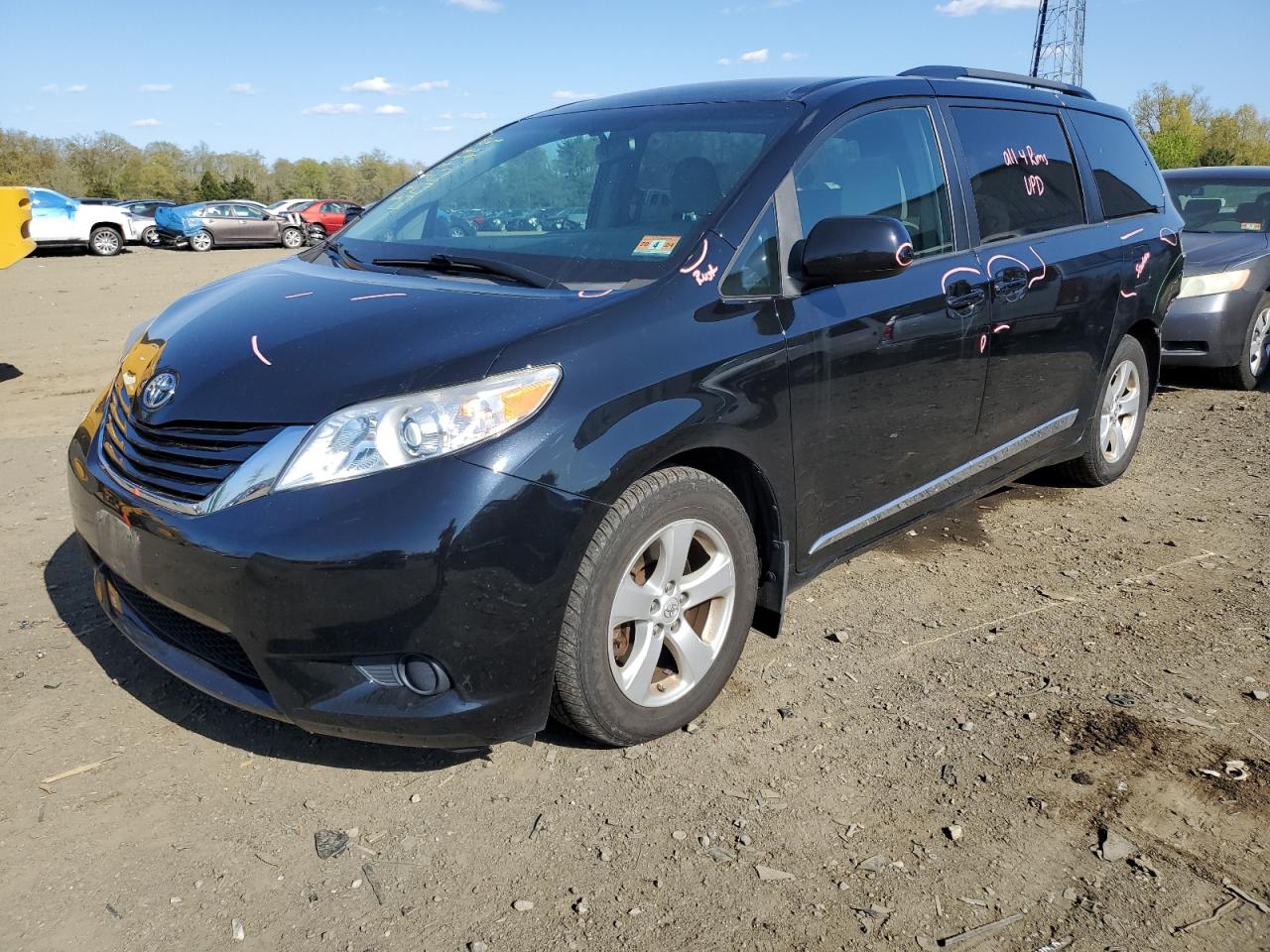 TOYOTA SIENNA 2017 5tdkz3dc3hs842375