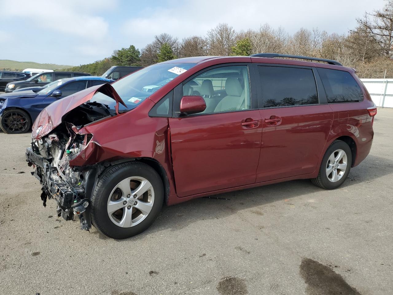 TOYOTA SIENNA 2017 5tdkz3dc3hs868149