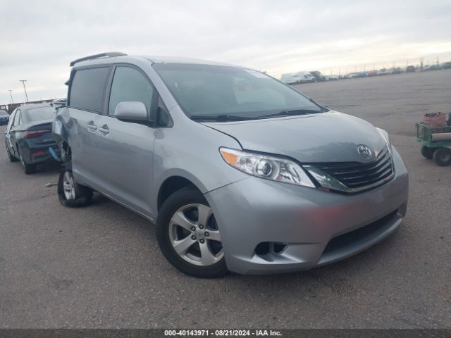 TOYOTA SIENNA 2017 5tdkz3dc3hs877904