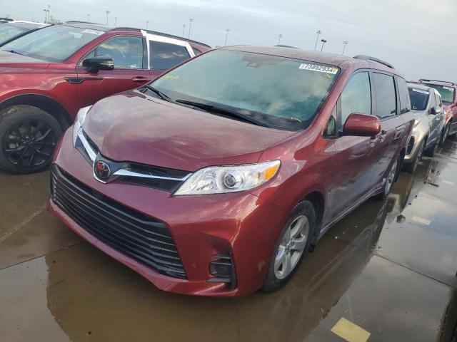 TOYOTA SIENNA LE 2019 5tdkz3dc3ks016312