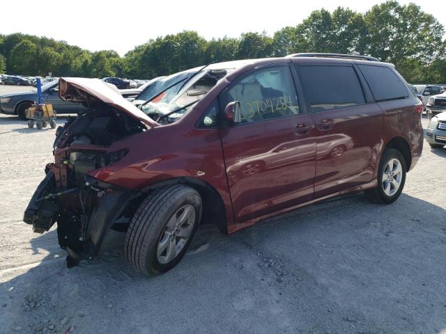 TOYOTA SIENNA LE 2019 5tdkz3dc3ks975256