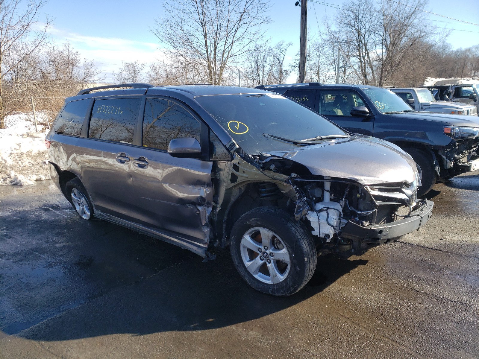 TOYOTA SIENNA 2019 5tdkz3dc3ks989500