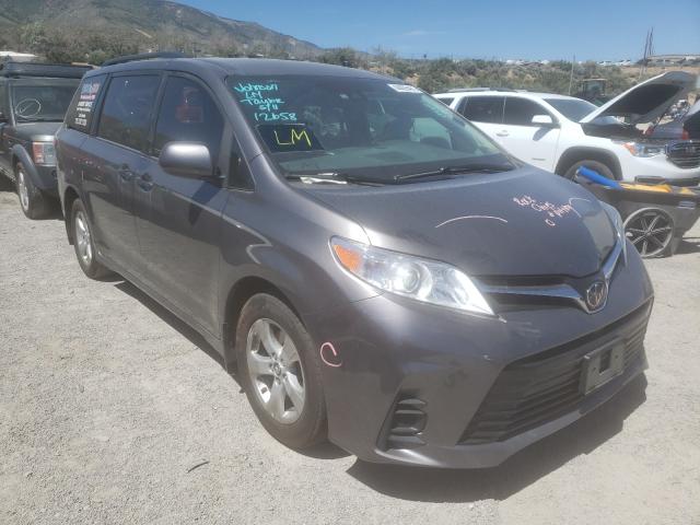 TOYOTA SIENNA LE 2020 5tdkz3dc3ls022497