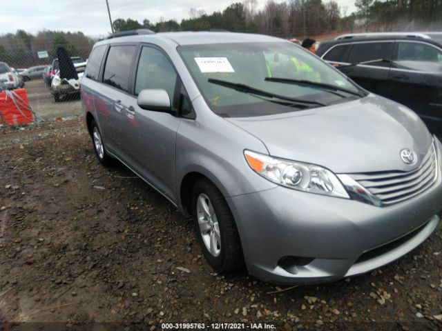 TOYOTA SIENNA 2017 5tdkz3dc4hs778024