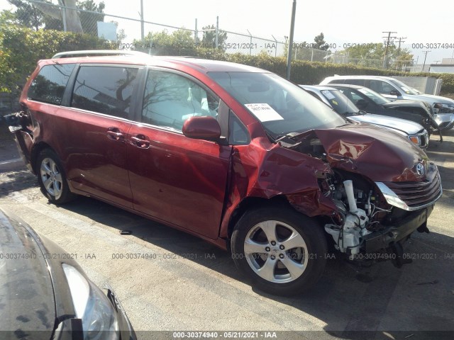 TOYOTA SIENNA 2017 5tdkz3dc4hs796541