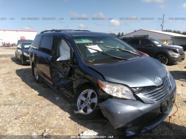 TOYOTA SIENNA 2017 5tdkz3dc4hs821437