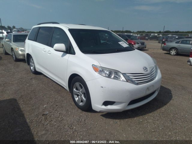 TOYOTA SIENNA 2017 5tdkz3dc4hs824838