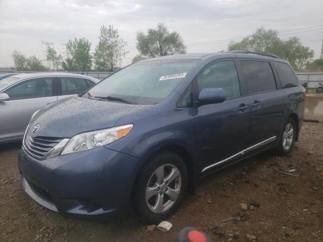 TOYOTA SIENNA LE 2017 5tdkz3dc4hs841378