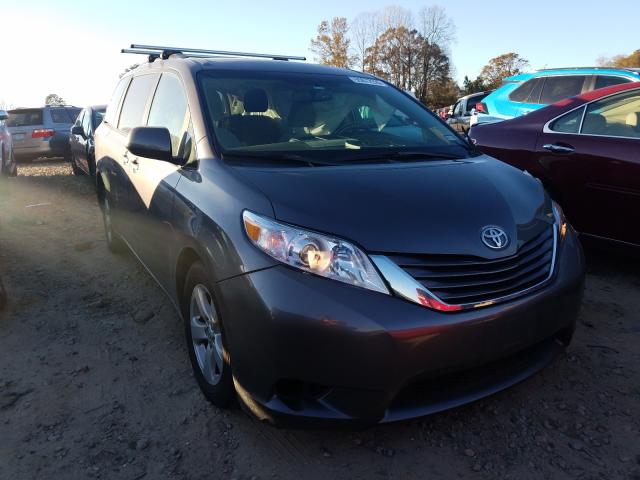 TOYOTA SIENNA LE 2017 5tdkz3dc4hs899586