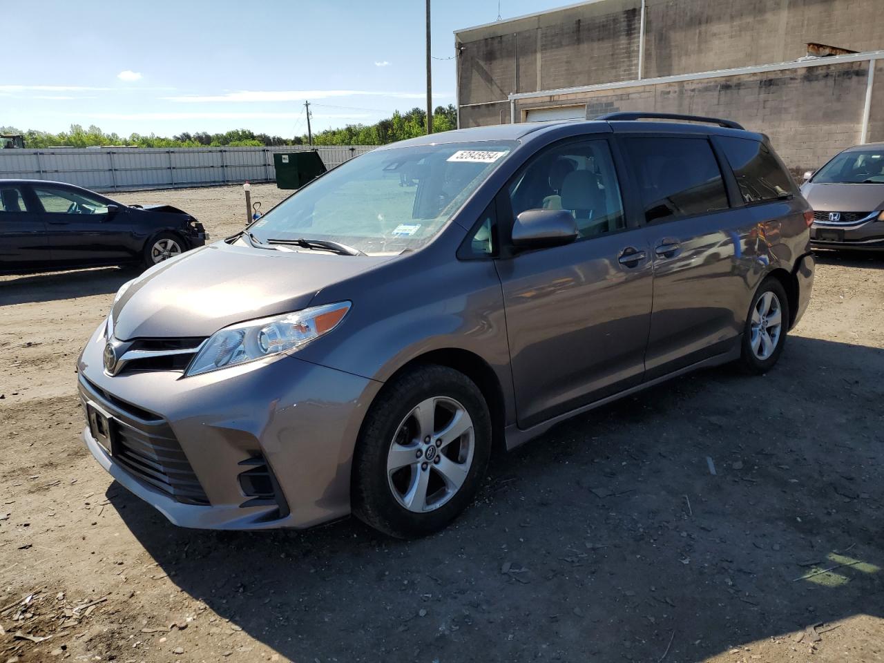 TOYOTA SIENNA 2019 5tdkz3dc4ks012723