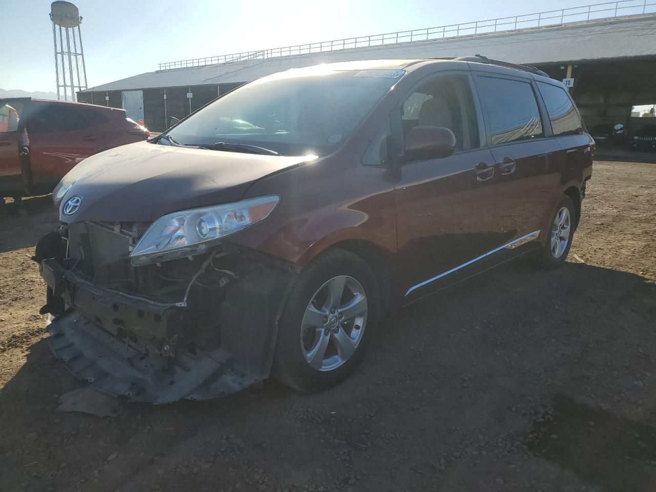 TOYOTA SIENNA LE 2017 5tdkz3dc5hs785175