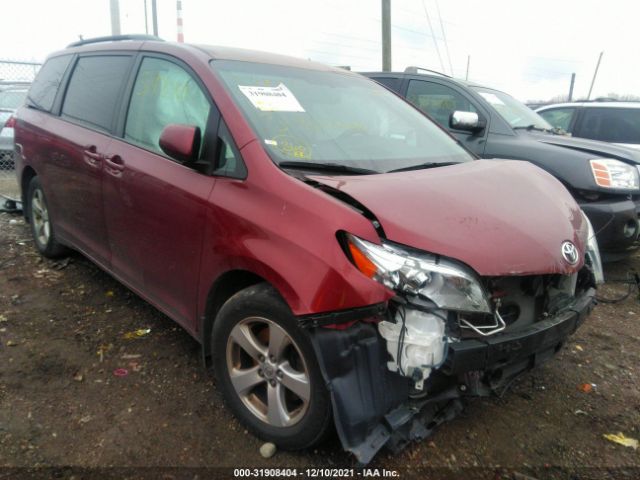 TOYOTA SIENNA 2017 5tdkz3dc5hs801259