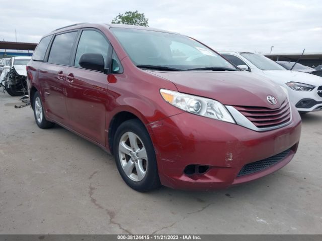 TOYOTA SIENNA 2017 5tdkz3dc5hs804811