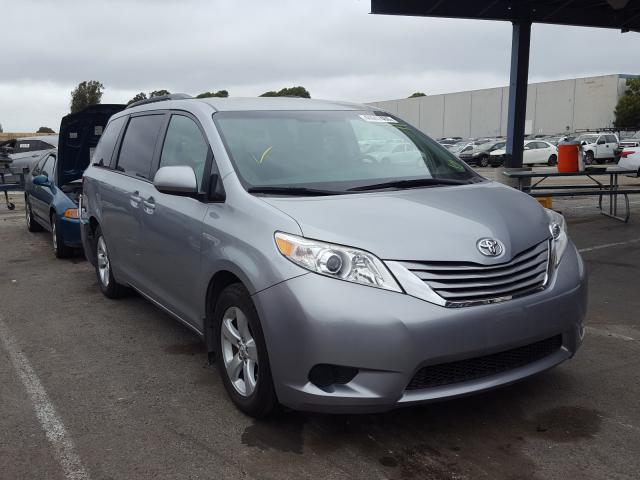 TOYOTA SIENNA LE 2017 5tdkz3dc5hs853491