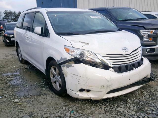 TOYOTA SIENNA LE 2017 5tdkz3dc5hs858674