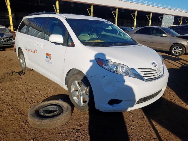 TOYOTA SIENNA LE 2017 5tdkz3dc5hs863812