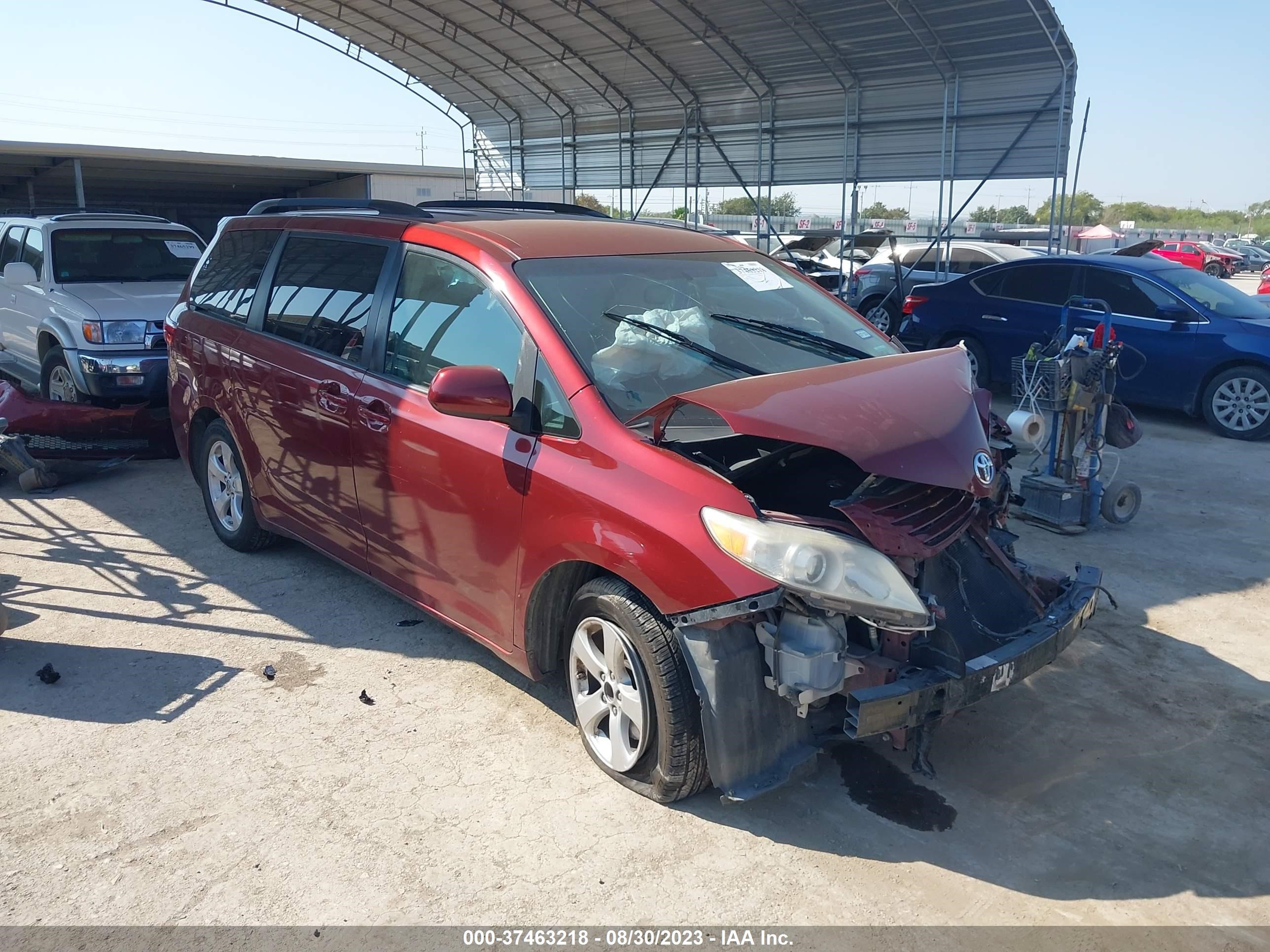 TOYOTA SIENNA 2017 5tdkz3dc5hs866905