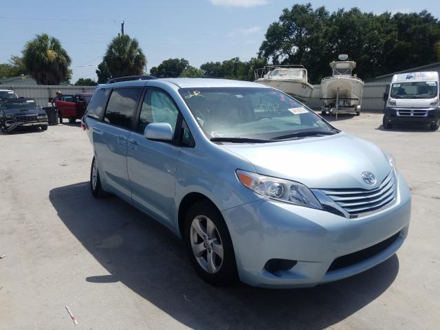 TOYOTA SIENNA LE 2017 5tdkz3dc5hs895661