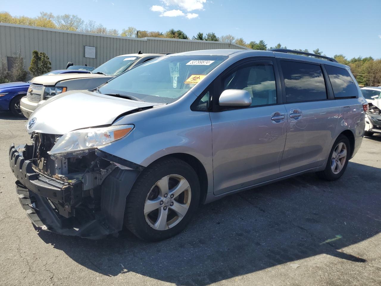 TOYOTA SIENNA 2017 5tdkz3dc5hs899354