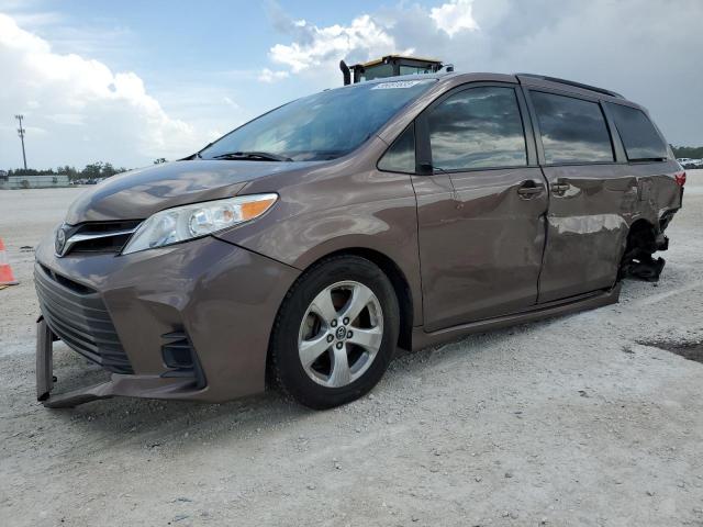 TOYOTA SIENNA LE 2020 5tdkz3dc5ls030875