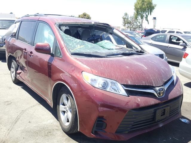 TOYOTA SIENNA LE 2020 5tdkz3dc5ls040337