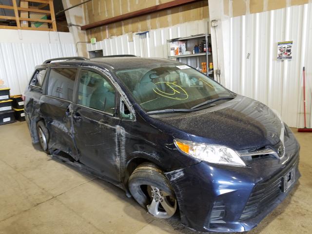 TOYOTA SIENNA LE 2020 5tdkz3dc5ls042704