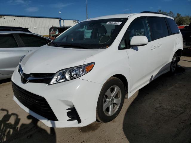 TOYOTA SIENNA LE 2020 5tdkz3dc5ls044064