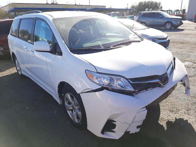 TOYOTA SIENNA LE 2020 5tdkz3dc5ls081373