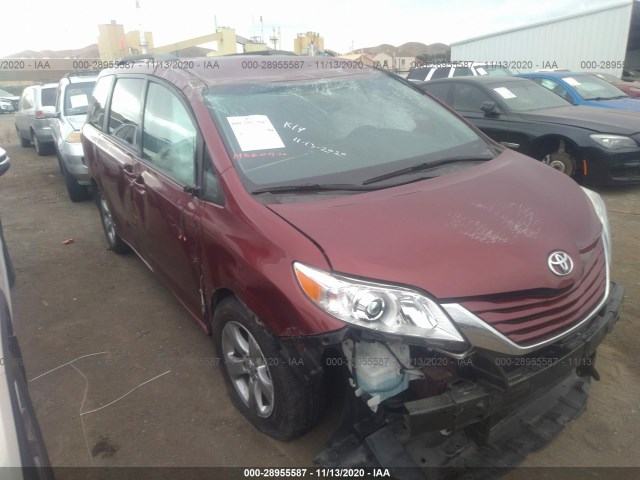 TOYOTA SIENNA 2017 5tdkz3dc6hs771429