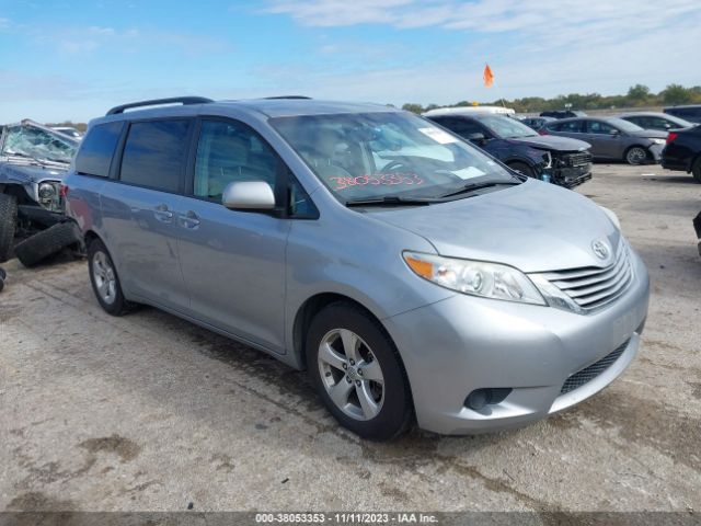 TOYOTA SIENNA 2017 5tdkz3dc6hs784682