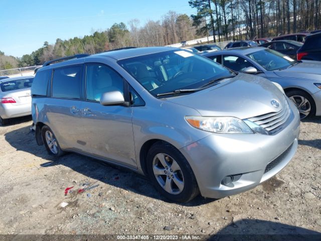 TOYOTA SIENNA 2017 5tdkz3dc6hs811587