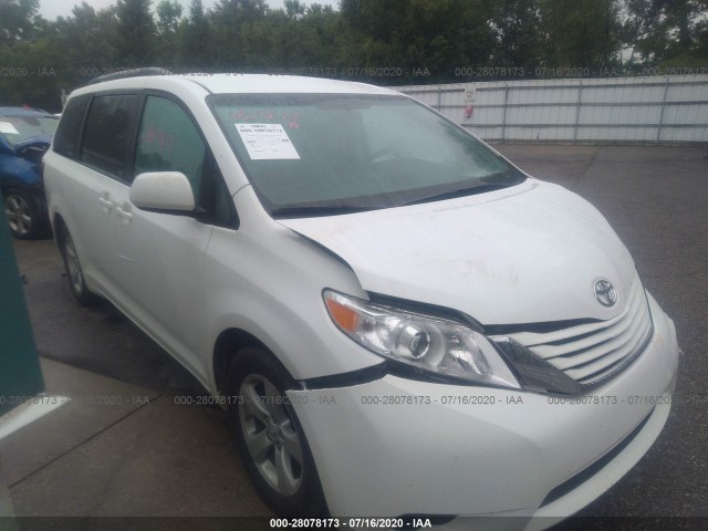 TOYOTA SIENNA 2017 5tdkz3dc6hs867772