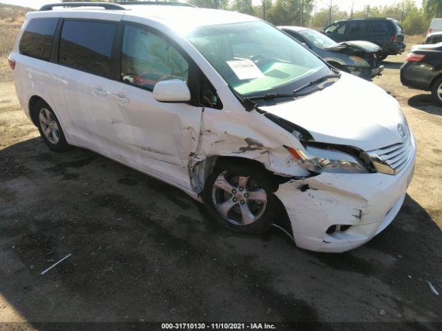 TOYOTA SIENNA 2017 5tdkz3dc6hs870848