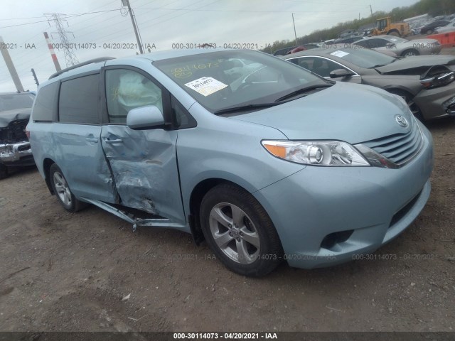 TOYOTA SIENNA 2017 5tdkz3dc6hs888427