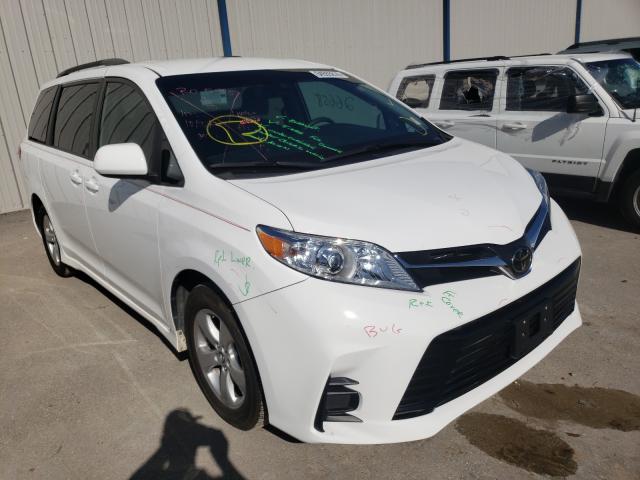 TOYOTA SIENNA LE 2020 5tdkz3dc6ls024227